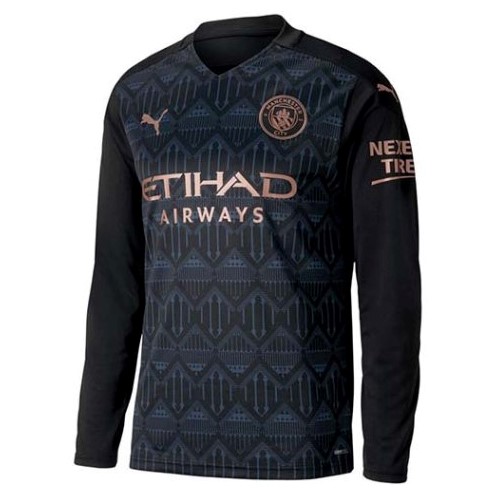 Thailande Maillot Football Manchester City Exterieur ML 2020-21